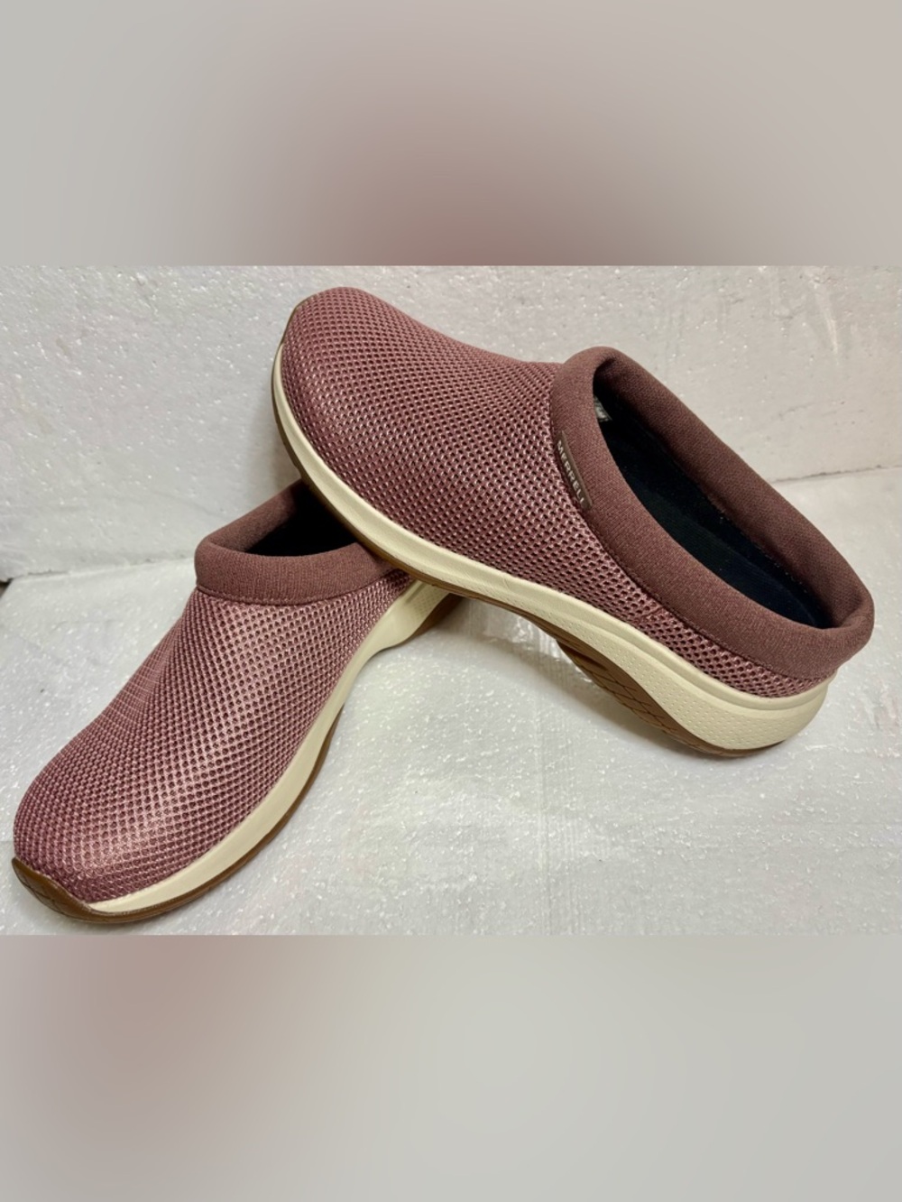 Merrell Women's FLOATPRO Slip-On Mesh Loafers in Rosewood Size 9